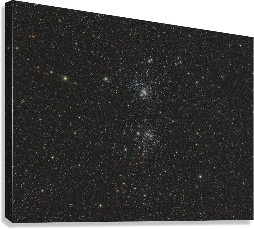 Double Cluster Canvas Print