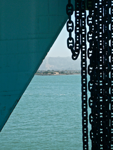 Ship Anchor Chains Richmond Harbor by KOMurphy