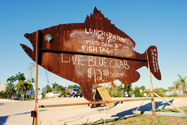 Fish House Sign by Wildfly Photography