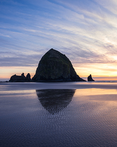 Haystack Rock Cannon Beach Oregon