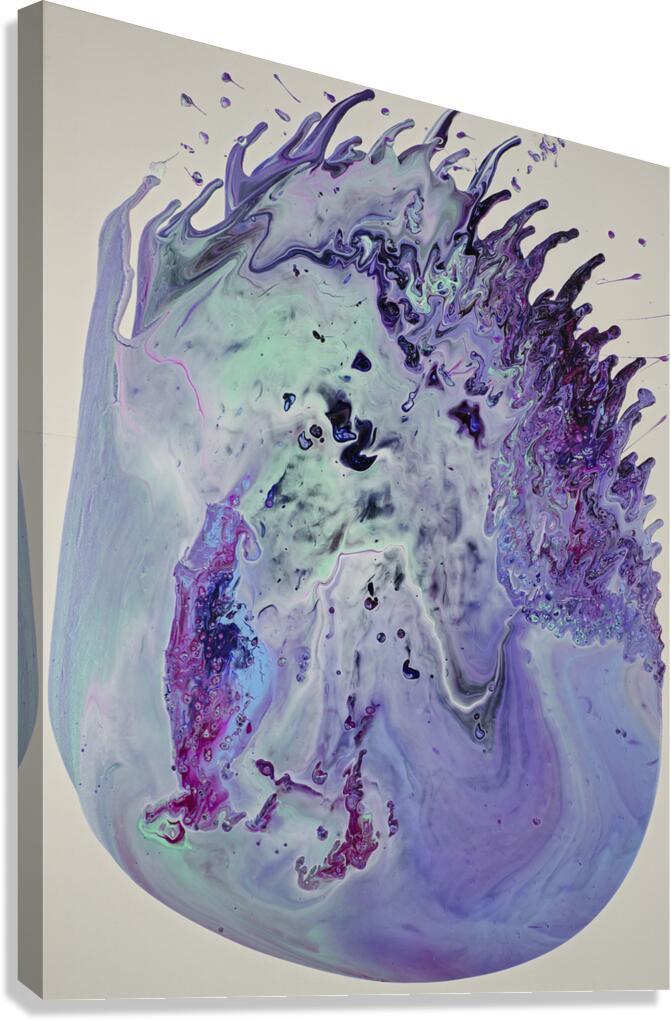 Blue Dance Canvas Print