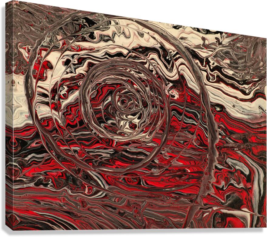 Fire Sail Canvas Print