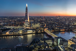 London Skyline with The Shard 