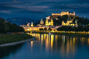 Salzburg at Night