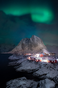 Northern Lights in Loften Islands