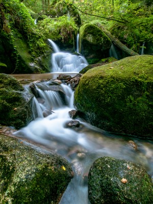 Small Waterfall in the German Black Forest