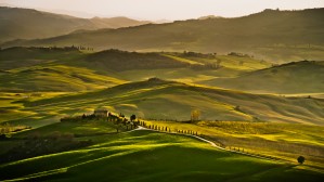 Sunset in Tuscany