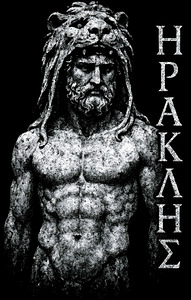 Heracles Nemean Lion Distressed Greek Hero