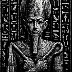 Osiris Egyptian God of the Afterlife Portrait
