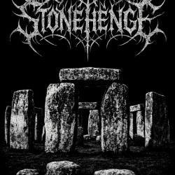 Distressed Stonehenge Black Metal Style