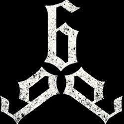 Distressed Gothic 666 Triangular Sigil