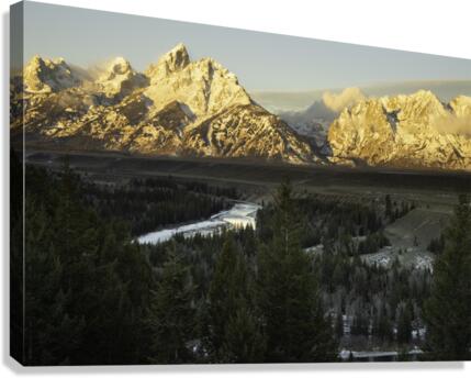 DSC 0153 1 sunrise dodged the line 20x30 sat Canvas Print