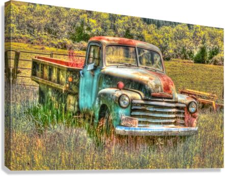 1953 Truck 20x30 Canvas Print