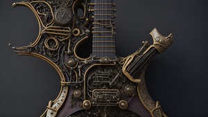 Steampunk Musical Instrument 2-4