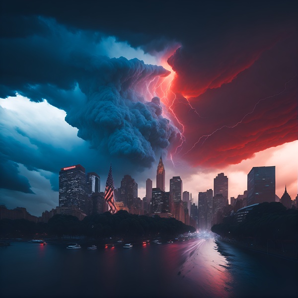 The storm is upon us 1 of 4  Print