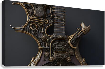 Steampunk Musical Instrument 2-4  Canvas Print
