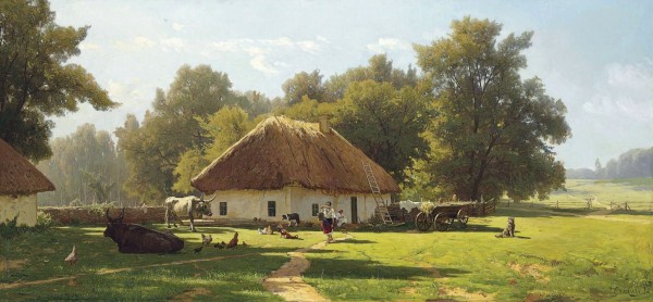 A spring day in Ukraine Print