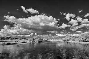  Clouds over Myakka Lake
