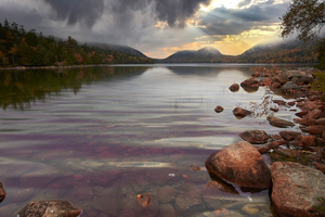 Jordan Pond in Acadia