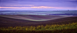 Panoramic Sunrise in Czech Republic