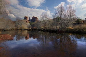 Sedona Reflection of Cathedral Rock