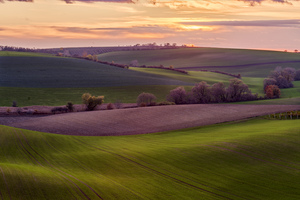 Sunrise in South Moravia