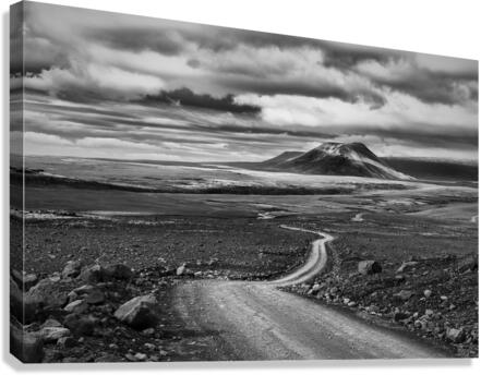 Shadows on the Mountains II Canvas Print