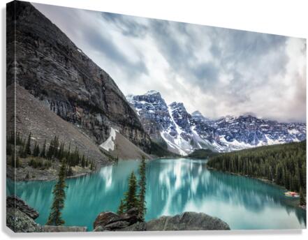 Imaginary Lake Canvas Print