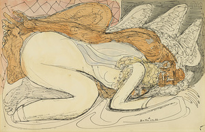 Max Beckman 1884 1950 JUPITER UND JOKASTE