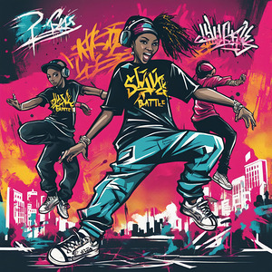AI Art Hip Hop dance battle 2