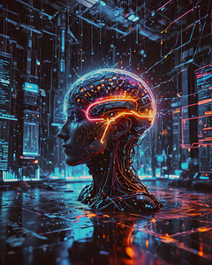 AI Art Abstract Art Thinking Artificial Intelligence 1