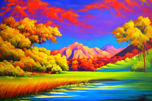 AI art indian summer 2