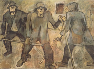 Albin Egger Lienz   The Blind