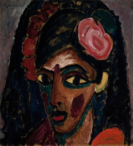 Alexej von Jawlensky 1913 Egyptian Girl