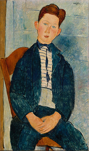 Amadeo Modigliani 1884  1920 Boy in a Striped Sweater