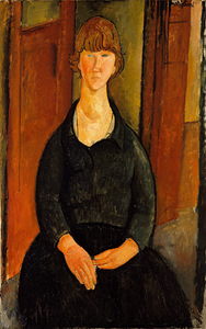 Amadeo Modigliani 1884  1920 Flower Vendor