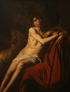 Caravaggio 1571 1610 Saint John the Baptist 1609