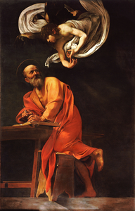 Caravaggio 1571 1610 The Inspiration of Saint Matthew