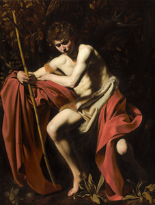 Caravaggio 1571 1610 Saint John the Baptist in the Wilderness