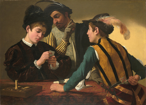 Caravaggio 1571 1610 The cardsharps