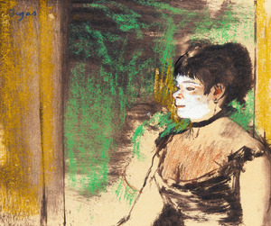 Edgar Degas 1834 1917 Chanteuse De Cafe Concert 1875