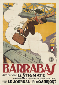Cinema Poster 1920s Barrabas  4     Le  Stigmate
