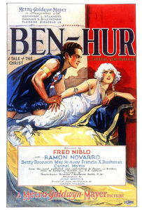 Cinema Poster 1920s Ben Hur 1925