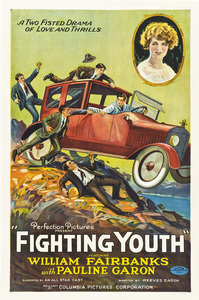 Cinema Poster 1920s Fighting  Youth  1925  poster