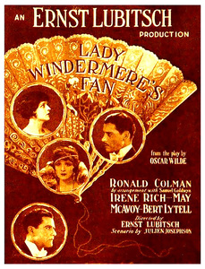 Cinema Poster 1920s Lady  Windermere s  Fan  1925