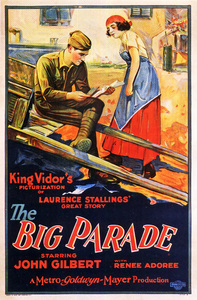Cinema Poster 1920s The  Big  Parade  1925  poste