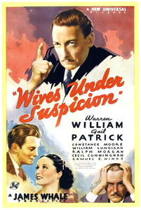 Cinema Poster 1920s Wives  Under  Suspicion  post