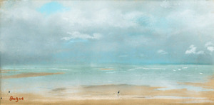 Edgar Degas 1834 1917  Plage A Mare Basse 1869