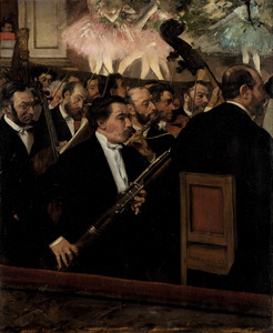 Edgar Degas 1834 1917  The Orchestra At The Opera
