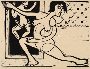 Ernst Ludwig Kirchner 1880 1938 Dancer Practicing 1934